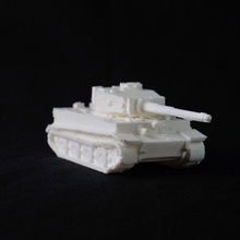 char tigre mk1 28mm table jeux réservoir jouets guerre concurrence pirate3d conception 3d print model - Mito3D