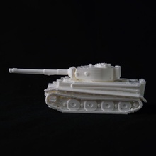 mm tiger tank Mirage masa üstü Kaplan savaş 3d print model - Mito3D