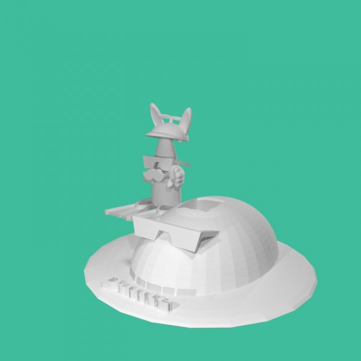 compagno coniglietto dante d tinkercad 3D print model - Mito3D