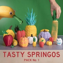 délicieux Springos pack no1 jouets Jeux cool amusement printemps jouet satisfaisant Springo slinky slinkies 3d print model - Mito3D