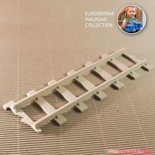 straight track - long no1 euroreprap railroad toys & games engine lego model scale train 3dprinted locomotive diesel scalemodel turnout 3dprinttoy 3dprinttrain legogauge legotrack modelrailroadtrain semaphore pointindicator 3d print model - Mito3D