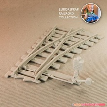 turnout - right-hand no6 working point indicator euroreprap railroad store engine lego model scale train 3dprinted locomotive diesel scalemodel 3dprinttoy 3dprinttrain legogauge legotrack modelrailroadtrain semaphore pointindicator 3d print model - Mito3D