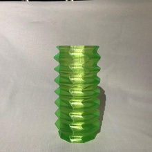 10 taraflı dalgalı vazo Bahçe kolay eğlence 3d print model - Mito3D