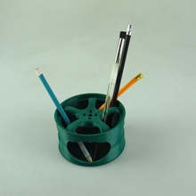 rim penholder & garden office stationery 3d print model - Mito3D