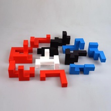9 pieza rompecabezas bloque juegos juguetes niños puzzle gamesandtoys concurso purement anti microbiana filamento 3d print model - Mito3D