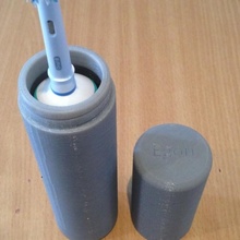 oral-b vitality travel case & garden bathroom toothbrush oralb oral 3d print model - Mito3D