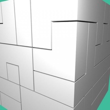 6 puzzle cubo tinkercad 3d print model - Mito3D