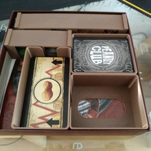 peanut club - insert rangement toys & games holder card tray token 3d print model - Mito3D