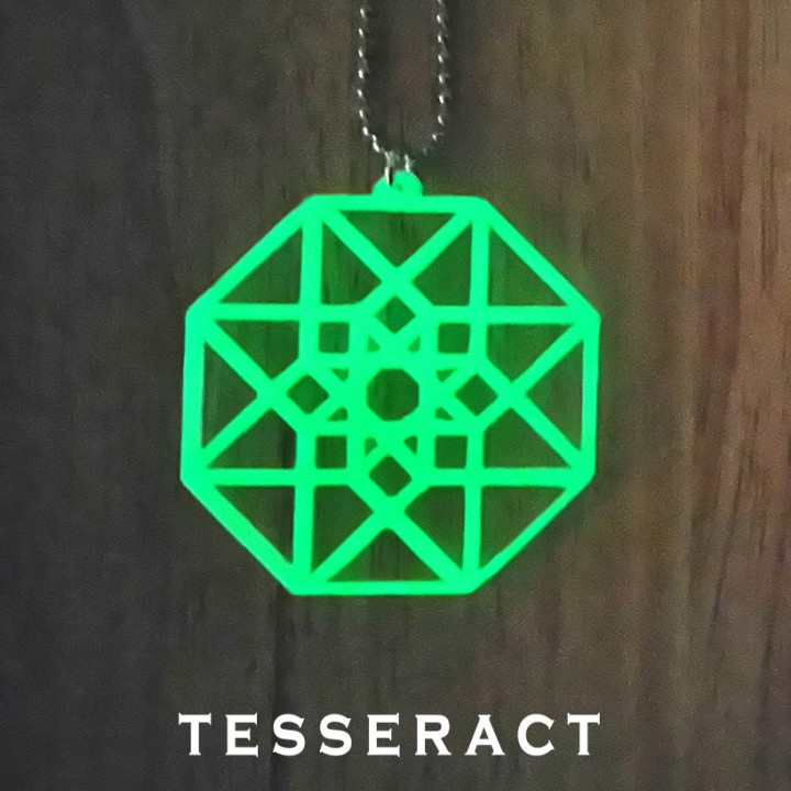 Tesseract sacra geometria 3D print model - Mito3D