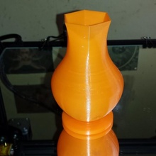 hex vase hexagon hawk creality cr-10s 3d print model - Mito3D