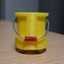 wash bucket futurama 3d print model - Mito3D