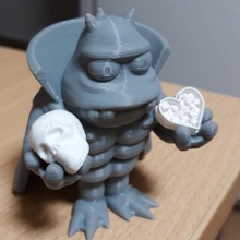 skull candy box futurama 3d print model - Mito3D
