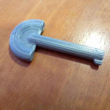 lockpick puzzle replacement key spare parts 3d print model - Mito3D