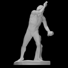ludovisi Gallien Tötung Scan uralt Zahl Skulptur Statue Schwert Selbstmord männlich nackt Fragment 3d print model - Mito3D