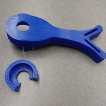doorknob extender spare parts 3d print model - Mito3D