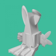 smashing blorr tinkercad 3d print model - Mito3D