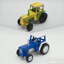 detailed tractor wheels - diecast toy restoration majorette 3d print model - Mito3D