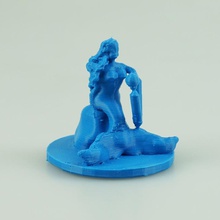 sereia miniatura figura fan art concorrência pirate3d design wargamesfigurine 3d print model - Mito3D