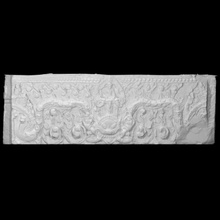 lintel Kapilapura angkor Varredura hindu Índia mitologia escultura pedra têmpora água religião arenito guardião 3dprint Ásia tempestade 3dscan alívio portão chuva Camboja esculpido 3d print model - Mito3D