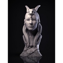 sciamano shamanfantasywomanzbrush 3d print model - Mito3D