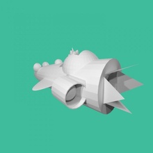 vinculo espaço Suzie tinkercad 3d print model - Mito3D