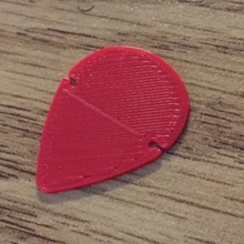 hold-a-pick arrowhead guitar pick hole guitarpick holes sindoh fixmyinstrument contestentry 3d print model - Mito3D