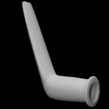 Roca tubo escanear historia fumar minimalista tabaco arqueología 3d print model - Mito3D