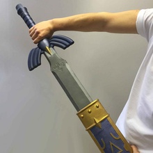 zelda master sword sheath props & cosplay prop time wearable blade replica link ocarina takethis 3d print model - Mito3D