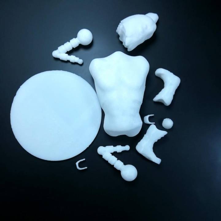 robot ventilateur art personnalisateur 3D print model - Mito3D