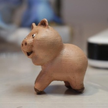 piggy pig toys & games animal cute farm toy 3d print model - Mito3D