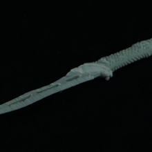 bone blade props & cosplay knife 3d print model - Mito3D
