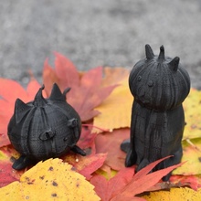 niedlich Katze Kürbis Sammlung Mixer Katzen Kürbisse Halloween Trickorprint Contententry 3d print model - Mito3D
