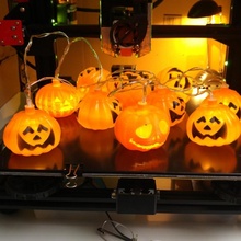 lanterne pumpkin double face tinkercad 3d print model - Mito3D
