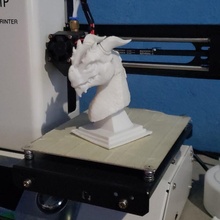 Drago robusto creatura fantasia scultura zbrush 3d print model - Mito3D