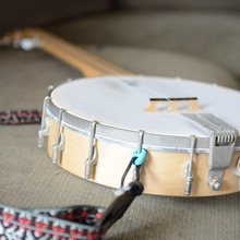 banjo strap hooks hook instrument tinkercad 3d print model - Mito3D