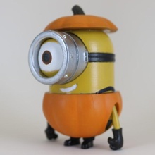 minion cadılar bayramı kabak şekil Sanat Şirin oyuncak pixar Disney Despicable Me 3d print model - Mito3D