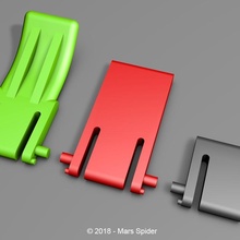 Tastatur Füße Ersatz Unterstützung 3d print model - Mito3D
