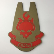 halo odst insignia emblem gaming marines gamer unsc helljumper 3d print model - Mito3D