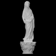 angel capital scan architecture figure sculpture statue marble male holy divine 3d print model - Mito3D