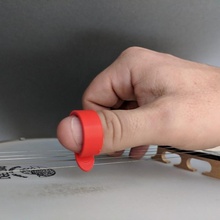 banjo polegar escolher acessório instrumento música 3d print model - Mito3D