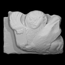 relief lion saint mark moleca scan animal portrait sculpture symbol worship bible winged 3d print model - Mito3D