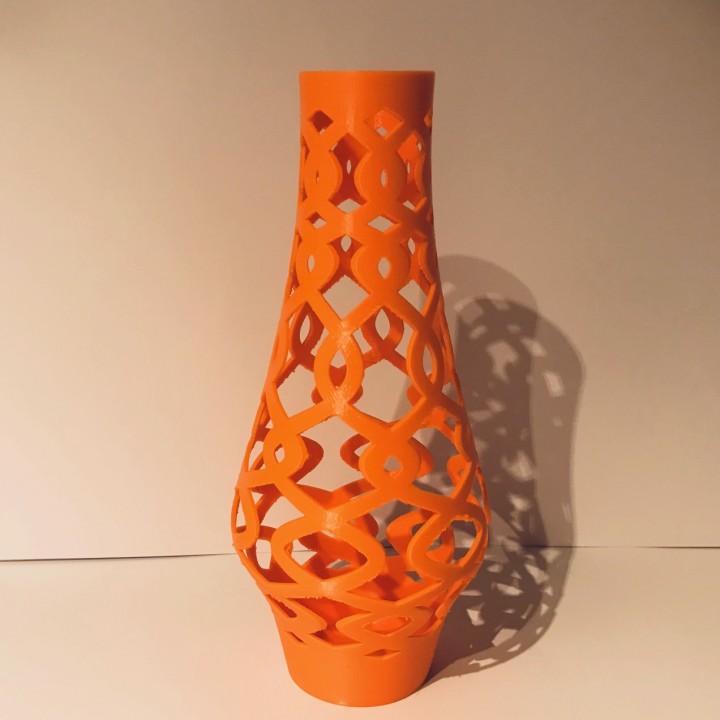 vase cutouts fun pretty test 3D print model - Mito3D