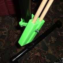tambour bâton titulaire soutien musique pilon Sidoh 3d print model - Mito3D