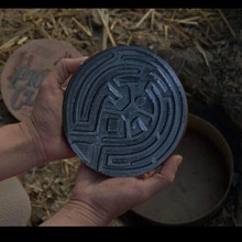 westworld maze coster coaster hbo 3d print model - Mito3D
