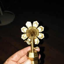 skewed flower gift 3d print model - Mito3D