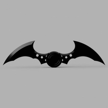 batarang cosplay Moviente 3d print model - Mito3D