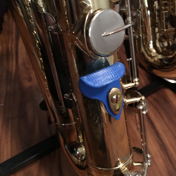 saxofón pulgar descanso yamaha arreglar instrumento Alto tenor selmer 3D print model - Mito3D