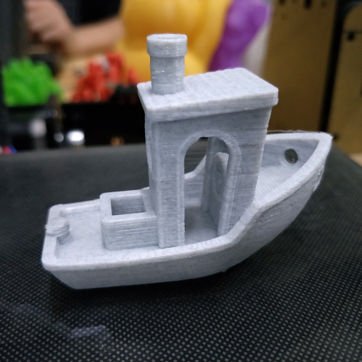 3dbenchy marbre pla filament écorépapage 3d 3dprinting 3dfilament plafilament 3D print model - Mito3D