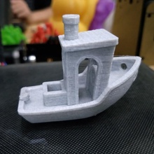 3dbenchy marble pla filament ecoreprap 3d 3dprinting 3dfilament plafilament 3d print model - Mito3D
