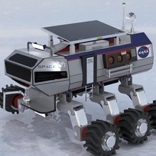 pianeta esploratore spazio veicolo 3d print model - Mito3D